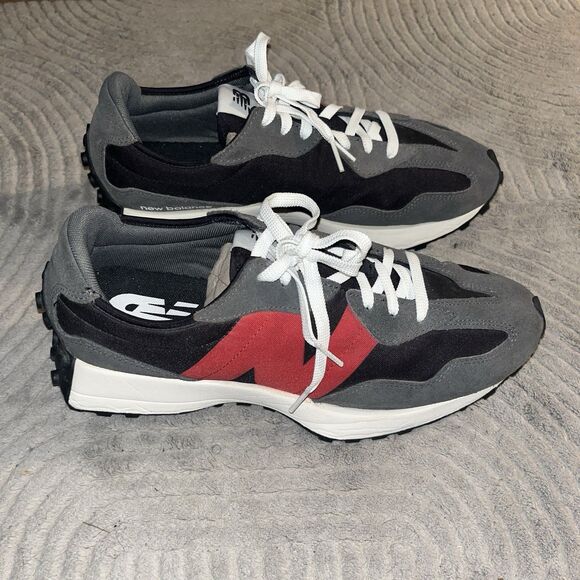 New Balance 327 Magnet Team Red MS327FF Men’s Size 11 Lifestyle Sneakers Shoes - Picture 2 of 9